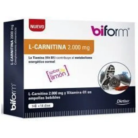 BIFORM L-Carnitina 2000 mg 20 uds – imagen 1