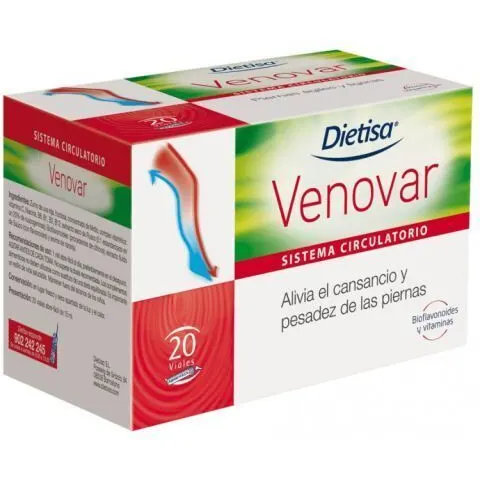 Dietisa venovar plus 20viales – imagen 1
