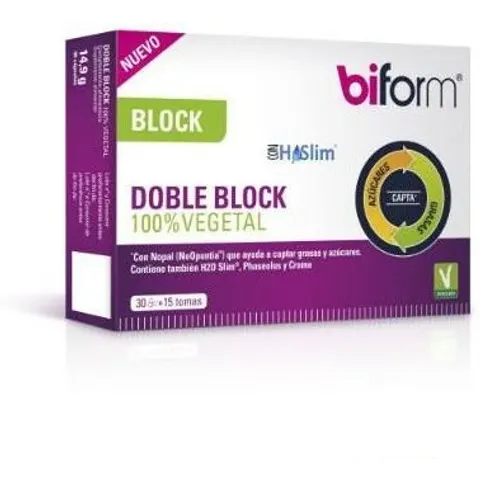 Dietisa Biform Block Vegano 30 Cápsulas – imagen 1