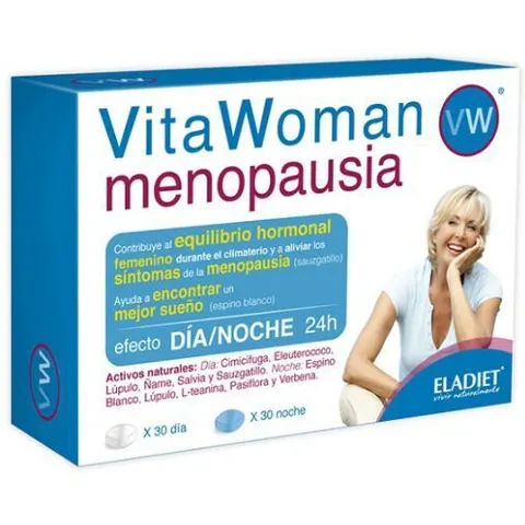 ELADIET VitaWoman Menopausia 30 + 30comp – imagen 1