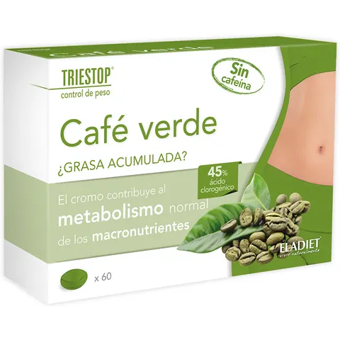 Eladiet TRIESTOP CAFE VERDE 60 Tabs – imagen 1