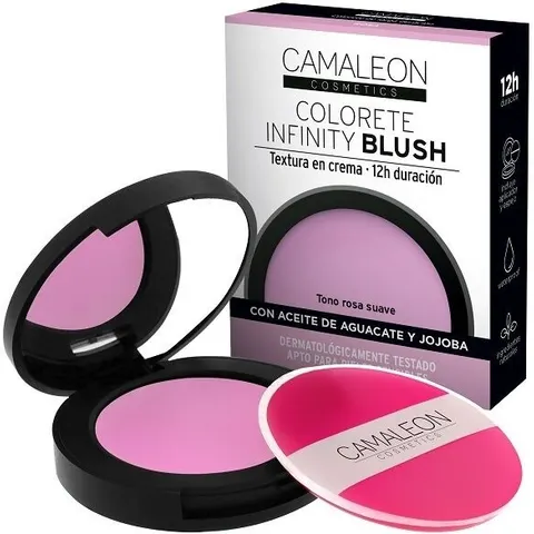 Camaleon Cosmetics Colorete Infinity 3 gr Rosa – imagen 1