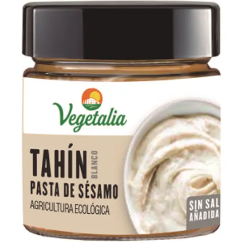 vegetalia Tahini Blanco Sin Sal 180 gr – imagen 1