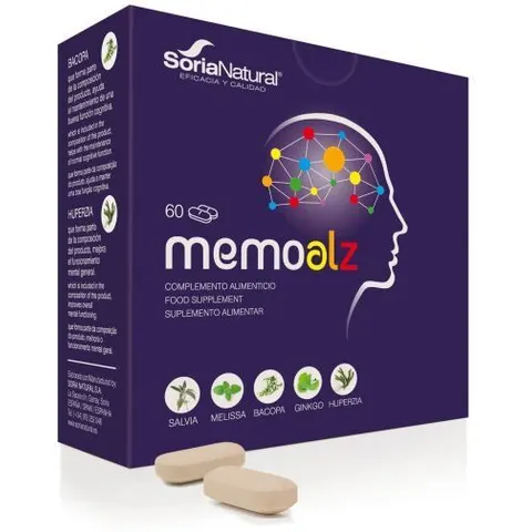 Soria Natural MEMOALZ 60 Tabs – imagen 1