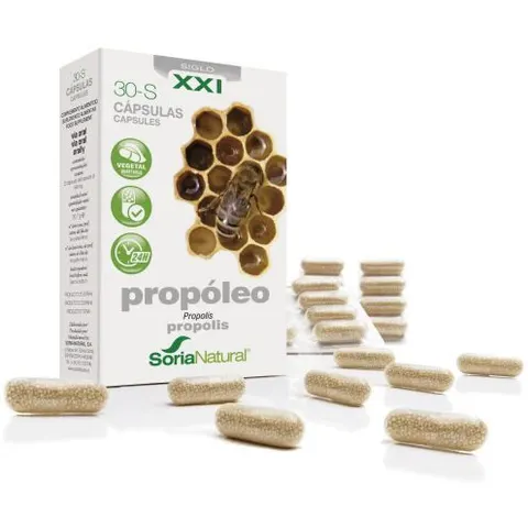 Soria Natural Kapseln 30-S - Propolis – Bild 1