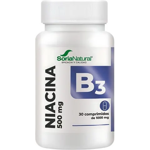 Soria Natural Vitamina B3 30 Comprimidos Lib Sostenida – imagen 1