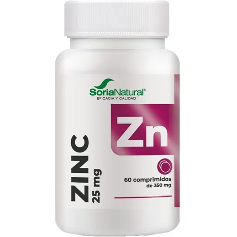 Soria Natural Zinc 60 Comprimidos Lib Sostenida – imagen 1