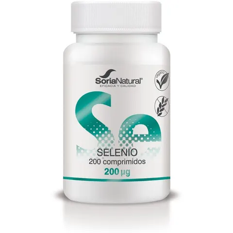 Soria Natural Selenio 200 caps – imagen 1