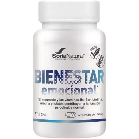 Soria natural bienestar emocional 30 comp – imagen 1