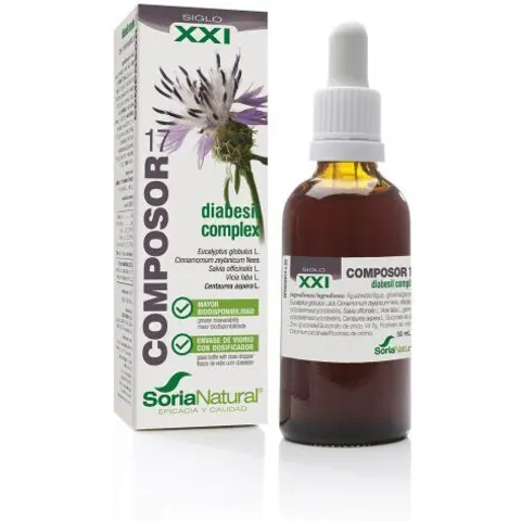 Soria Natural Composor 17 - Diabesil Complex 50ml – imagen 1