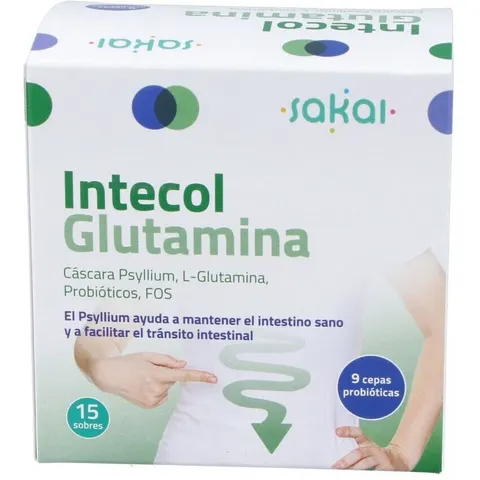 Sakai Intecol Glutamina 15 Sobres – imagen 1