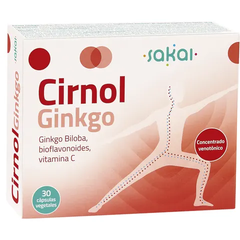Sakai cirnol ginkgo 30cap. – imagen 1