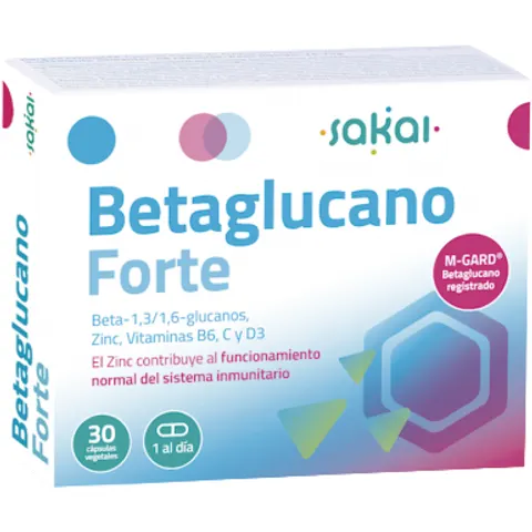 Sakai betaglucano forte 30cap. – imagen 1