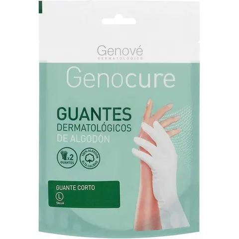 Genové Guantes Dermatológicos De Algodón Grande – imagen 1