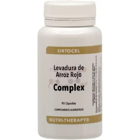 Ortocel Nutri-Therapy Levadura de Arroz Rojo Complex 90 Cápsulas – imagen 1