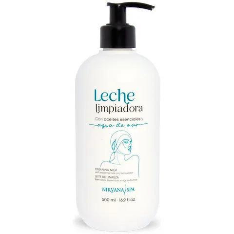 Nirvana spa leche limpiadora 500ml. – imagen 1
