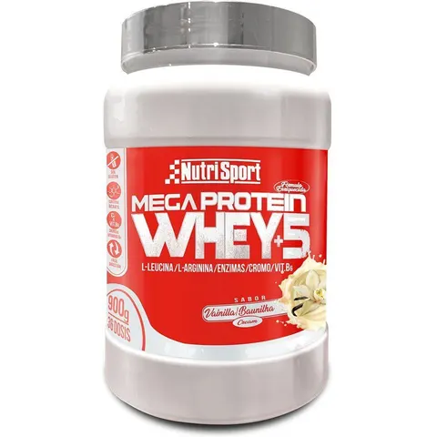 Nutrisport Mega Protein Whey 5 900 gr Vainilla – imagen 1