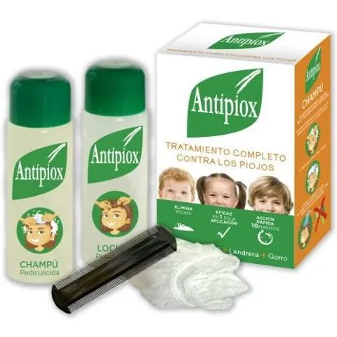 Antipiox pack ( loción+champu+liendrera ) – imagen 1