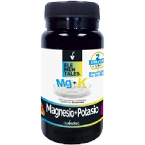 NOVADIET Elementales Magnesio + Potasio 60comp – imagen 1