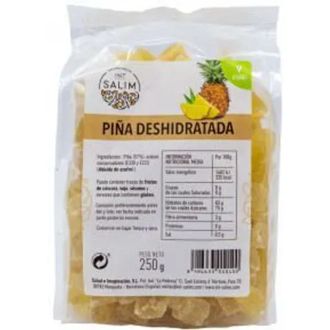 INT-SALIM Piña Deshidratada 250 gr – imagen 1