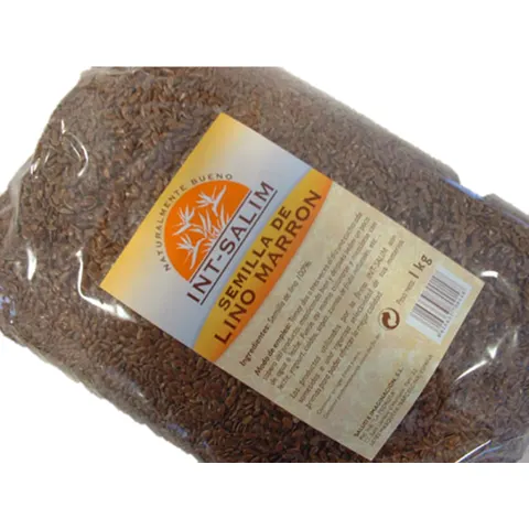 INT-SALIM Lino Marron 250 g – imagen 1