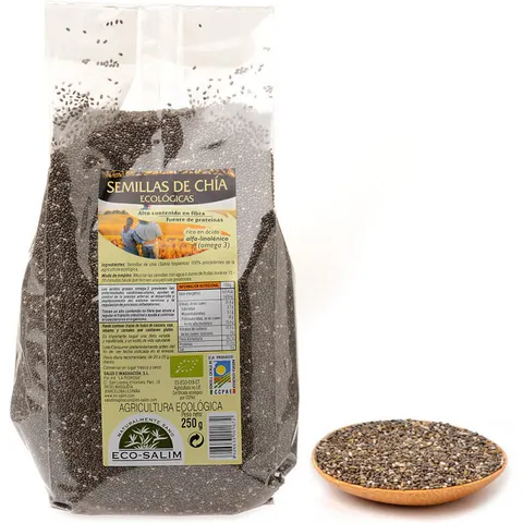 INT-SALIM Semillas Chia 250 gr 250 gr – imagen 1