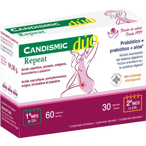Bioserum candismic duo repeat 90 cap – imagen 1