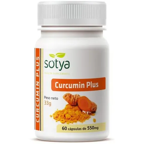 Sotya curcumin+pimienta 60cap. – imagen 1