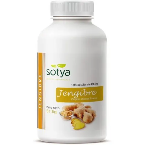 Sotya Jengibre 430 mg 120 Caps – imagen 1