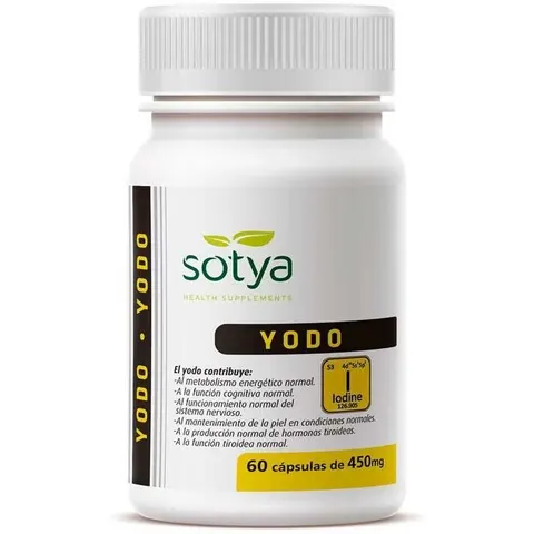 Sotya Yodo 450 mg 60 caps – imagen 1