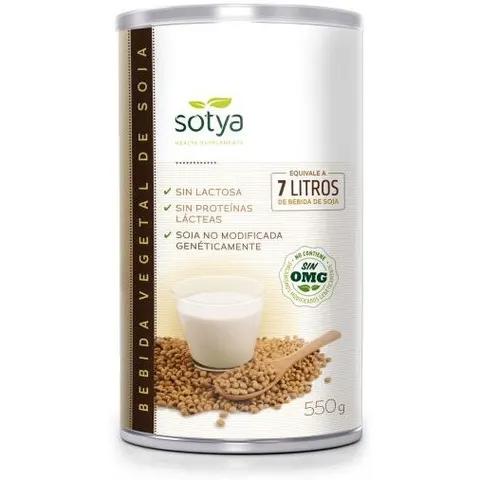 Sotya leche de soja en polvo 550g – imagen 1