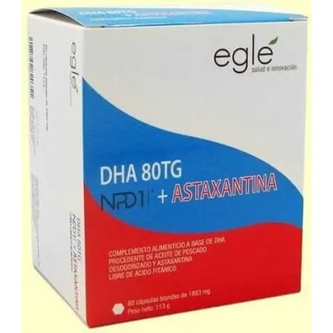 Egle npd1 dha + astaxantina 60cap. – imagen 1