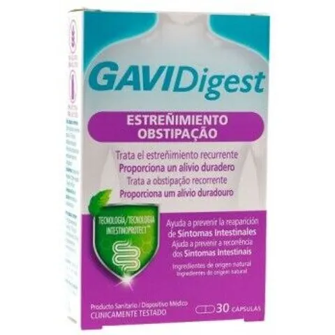 Reckitt Benckisier Gavidigest Estreñimiento 30 Cápsulas – imagen 1