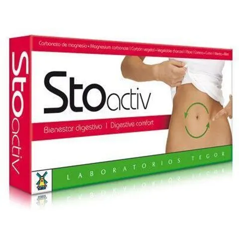Laboratorios Tegor Sto Activ 40 cápsulas – imagen 1