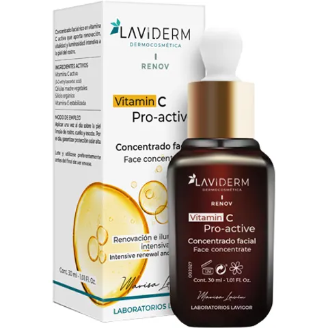 Laviderm Renov Vitamin C Pro Active 30 ml – imagen 1