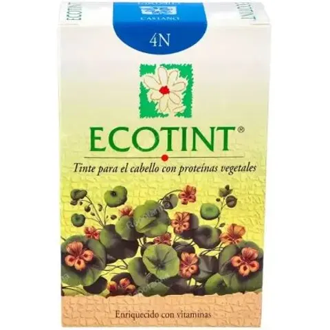 Ecotint 4n castaño tinte para cabello – imagen 1