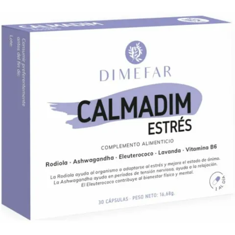 Dimefar Calmadin Estrés 30caps – imagen 1
