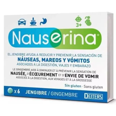 Deiters Nauserina 6 Comprimidos – imagen 1