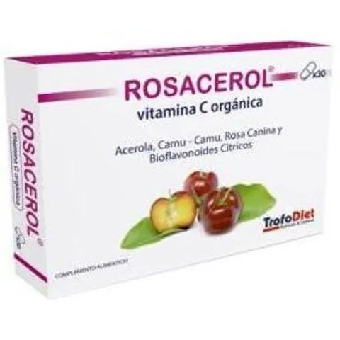 Trofodiet Rosacerol 30 caps – imagen 1