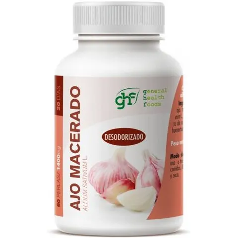 Ghf ajo macerado 1000mg. 60perlas – imagen 1