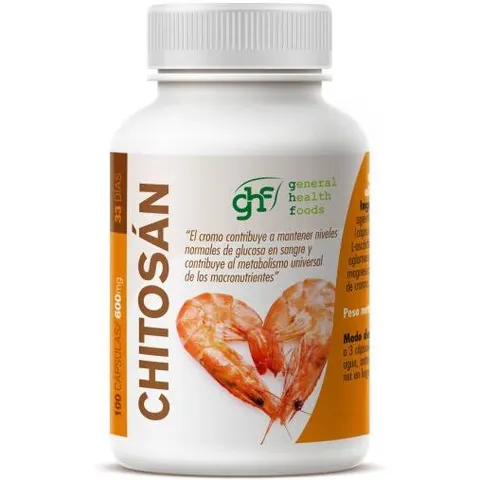 Ghf chitosan 500mg. 100cap. – imagen 1