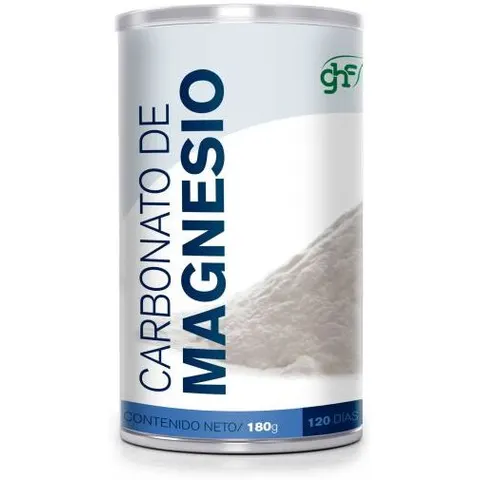 GHF Carbonato Magnesio 180g – imagen 1