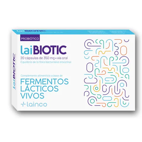 Lainco Laibiotic 20 Cápsulas – imagen 1