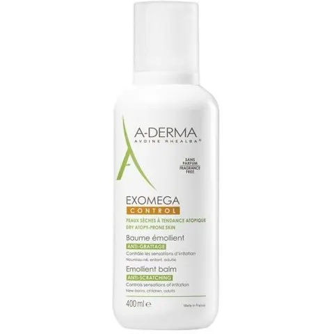 A-derma exomega control balsamo emoliente 400ml. – imagen 1