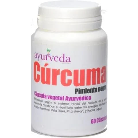 Ayurveda Cúrcuma Poivre 60 caps – imagen 1