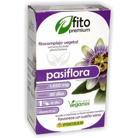 Pinisan Fito Premium Pasiflora 30 Caps – imagen 1