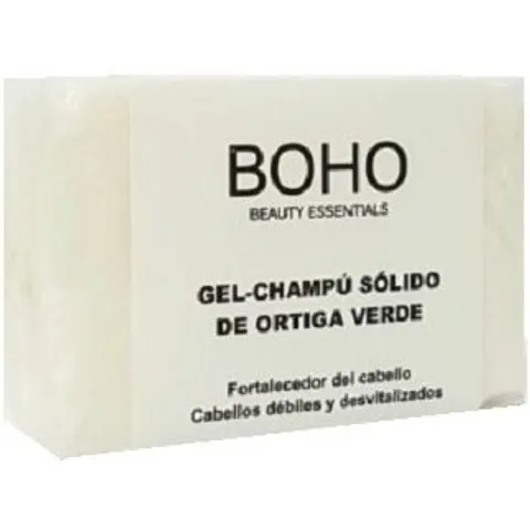 BOHO Beauty Essentials Champú sólido Ortiga verde 100 gr – imagen 1