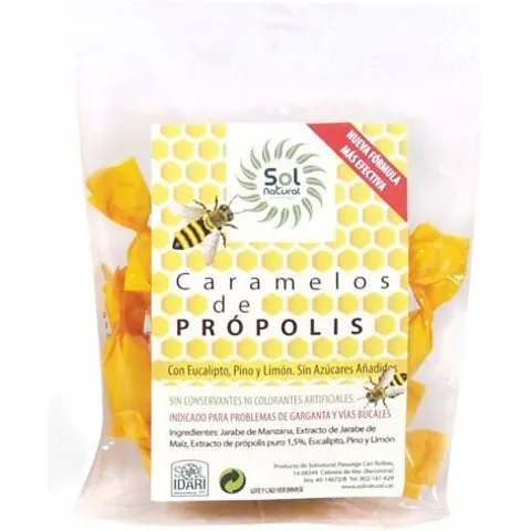 Sol Natural Caramelos Própolis 50 gr 50 gr – imagen 1