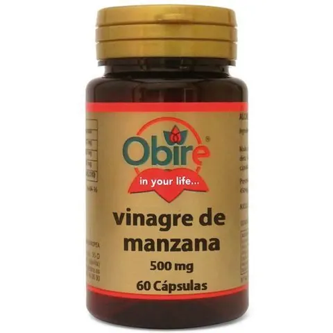 Obire vinagre de manzana 60cap. – imagen 1