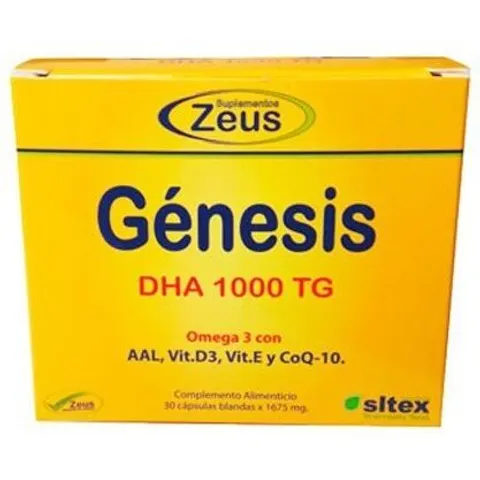 Suplementos Zeus Genesis Dha 30 Capsulas – imagen 1